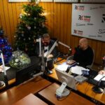 Iwona Murawska - Radio Kielce, Andrzej Domański - dyrektor Wojewódzkiego Szpitala Zespolonego w Kielcach, Grzegorz Degejda - właściciel firmy Art Nuvo Studio, Paweł Solarz - Radio Kielce / Robert Felczak / Radio Kielce