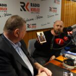 Andrzej Domański - dyrektor Wojewódzkiego Szpitala Zespolonego w Kielcach, Grzegorz Degejda - właściciel firmy Art Nuvo Studio, Paweł Solarz - Radio Kielce / Robert Felczak / Radio Kielce