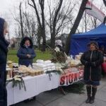 Świąteczne kramy w Busku-Zdroju / Kamil Włosowicz / Radio Kielce