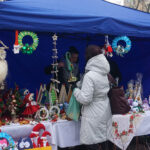 Świąteczne kramy w Busku-Zdroju / Kamil Włosowicz / Radio Kielce