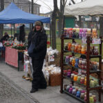 Świąteczne kramy w Busku-Zdroju / Kamil Włosowicz / Radio Kielce