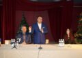 Starachowice. Wizyta gości z Mołdawii. Na zdjęciu: Igor Malai z Ministerstwa Rolnictwa, Rozwoju Regionalnego i Srodowiska w Mołdawii, Marek Materek - prezydent Starachowic i Magdalena Zych - przedstawiciel Ministerstwa Rozwoju Departamentu Programów Pomocowych / Tomasz Piwko / Radio Kielce