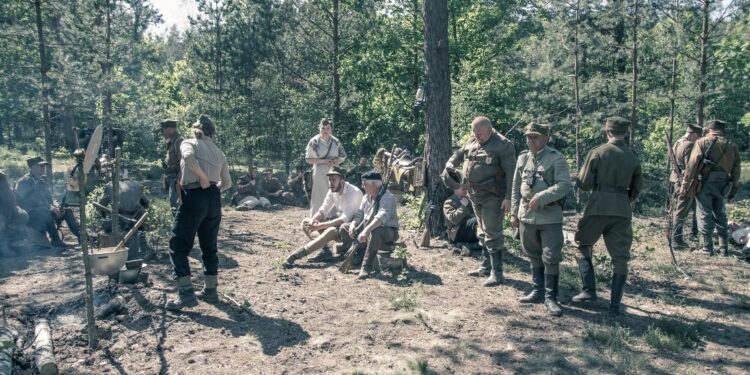 Plan filmowy „Tarzan - ułan z Zawichostu” / Piotr Derlik