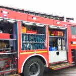 Starachowice. Nowy wóz Powiatowej Komendy Państwowej Straży Pożarnej / Wiktor Dziarmaga / Radio Kielce