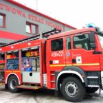 Starachowice. Nowy wóz Powiatowej Komendy Państwowej Straży Pożarnej / Wiktor Dziarmaga / Radio Kielce