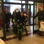 Kielce. Motocykliści odwidzieli dzieci w Świętokrzyskim Centrum Pediatrii / Iwona Murawska / Radio Kielce