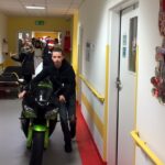 Kielce. Motocykliści odwidzieli dzieci w Świętokrzyskim Centrum Pediatrii / Iwona Murawska / Radio Kielce