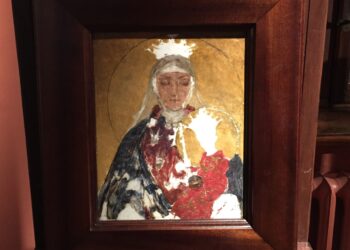 Obrazy św. brata Alberta na wystawie w Muzeum Diecezjalnym w Sandomierzu / Grażyna Szlęzak-Wójcik / Radio Kielce