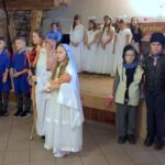 Spotkanie wigilijne dla osób samotnych i starszych w Obrazowie / Grażyna Szlęzak-Wójcik / Radio Kielce