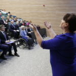 04.12.2017 Kielce. UJK. Konferencja na temat kształcenia i rynku pracy dla osób niepełnosprawnych / Jarosław Kubalski / Radio Kielce