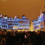 05.12.2017 Belgia. Bruksela. Centrum wieczorem. / Jarosław Kubalski / Radio Kielce