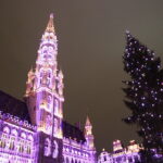 05.12.2017 Belgia. Bruksela. Centrum wieczorem. / Jarosław Kubalski / Radio Kielce