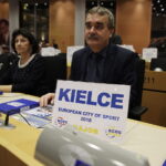 Bruksela. Kielce otrzymały tytuł Europejskiego Miasta Sportu / Jarosław Kubalski / Radio Kielce