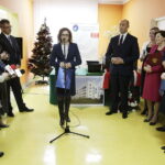 11.12.2017 Kielce. Wmurowanie kamienia węgielnego pod budowę pawilonu szpitala MSWiA przy ulicy Wojska Polskiego / Jarosław Kubalski / Radio Kielce