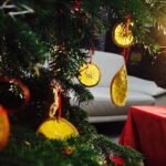 13.12.2017 Kielce. "Choinka pod choinkę" w Radiu Kielce. Drzewko ze Świętego Krzyża / Jarosław Kubalski / Radio Kielce