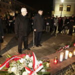 13.12.2017 Kielce. 36. rocznica wprowadzenia stanu wojennego w Polsce. Uroczystości pod pomnikiem księdza Jerzego Popiełuszki / Jarosław Kubalski / Radio Kielce