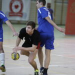 14.12.2017 Kielce. XIV Mała Liga Piłki Ręcznej. Mecz ZS nr 2 Chęciny - ZSE Kielce / Jarosław Kubalski / Radio Kielce