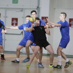 14.12.2017 Kielce. XIV Mała Liga Piłki Ręcznej. Mecz ZS nr 2 Chęciny - ZSE Kielce / Jarosław Kubalski / Radio Kielce