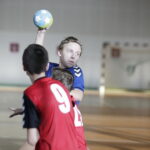 14.12.2017 Kielce. XIV Mała Liga Piłki Ręcznej. Mecz podstawówek Czajków Południowy - Ożarów / Jarosław Kubalski / Radio Kielce