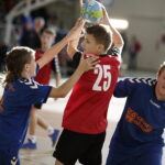 14.12.2017 Kielce. XIV Mała Liga Piłki Ręcznej. Mecz podstawówek Czajków Południowy - Ożarów / Jarosław Kubalski / Radio Kielce