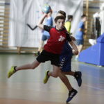 14.12.2017 Kielce. XIV Mała Liga Piłki Ręcznej. Mecz podstawówek Czajków Południowy - Ożarów / Jarosław Kubalski / Radio Kielce