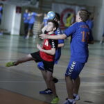 14.12.2017 Kielce. XIV Mała Liga Piłki Ręcznej. Mecz podstawówek Czajków Południowy - Ożarów / Jarosław Kubalski / Radio Kielce