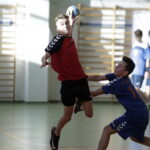 14.12.2017 Kielce. XIV Mała Liga Piłki Ręcznej. Mecz podstawówek Czajków Południowy - Ożarów / Jarosław Kubalski / Radio Kielce