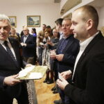 18.12.2017 Kielce. Spotkanie opłatkowe wojewody, parlamentarzystów i dziennikarzy / Jarosław Kubalski / Radio Kielce