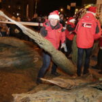 19.12.2017 Sandomierz. Radio Kielce rozdaje choinki na święta / Jarosław Kubalski / Radio Kielce