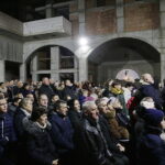 25.12.2017 Kielce. Jan Piotrowski celebrował Pasterkę w budującym się kościele świętej Hiacynty i Franciszka w Kielcach / Jarosław Kubalski / Radio Kielce