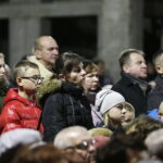 25.12.2017 Kielce. Jan Piotrowski celebrował Pasterkę w budującym się kościele świętej Hiacynty i Franciszka w Kielcach / Jarosław Kubalski / Radio Kielce