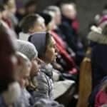 25.12.2017 Kielce. Jan Piotrowski celebrował Pasterkę w budującym się kościele świętej Hiacynty i Franciszka w Kielcach / Jarosław Kubalski / Radio Kielce