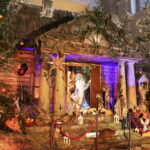 25.12.2017 Święty Krzyż. Klasztor. Szopka bożonarodzeniowa / Jarosław Kubalski / Radio Kielce