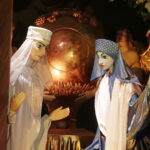 25.12.2017 Święty Krzyż. Klasztor. Szopka bożonarodzeniowa / Jarosław Kubalski / Radio Kielce