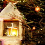 25.12.2017 Święty Krzyż. Klasztor. Szopka bożonarodzeniowa / Jarosław Kubalski / Radio Kielce