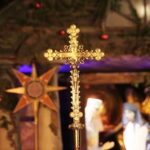 25.12.2017 Święty Krzyż. Klasztor. Szopka bożonarodzeniowa / Jarosław Kubalski / Radio Kielce