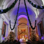 25.12.2017 Święty Krzyż. Klasztor. Szopka bożonarodzeniowa / Jarosław Kubalski / Radio Kielce