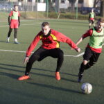 27.12.2017 Kielce. 40. Sylwestrowy Turniej Piłki Nożnej im. Jerzego Wójcika. Mecz Czarnovia - Jaśki / Jarosław Kubalski / Radio Kielce