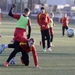 27.12.2017 Kielce. 40. Sylwestrowy Turniej Piłki Nożnej im. Jerzego Wójcika. Mecz Czarnovia - Jaśki / Jarosław Kubalski / Radio Kielce