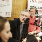 11.12.2017 Kielce. "Choinka pod choinkę". Dyrektor Wzgórza Zamkowego Rafał Nowak / Jarosław Kubalski / Radio Kielce