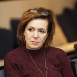 12.12.2017 Tokarnia. Park Etnograficzny. Konferencja na temat planów muzeum na rok 2018. Beata Ryń, kierownik działu promocji i marketingu / Jarosław Kubalski / Radio Kielce