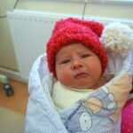 Świętokrzyskie Centrum Matki i Noworodka. Wizyta Św. Mikołaja u dzieci / Katarzyna Prędotka / Radio Kielce