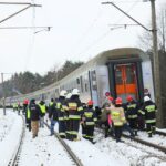 Rudki. Zderzenie pociągu z samochodem osobowym / Marzena Mąkosa / Radio Kielce