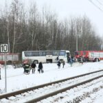 Rudki. Zderzenie pociągu z samochodem osobowym / Marzena Mąkosa / Radio Kielce