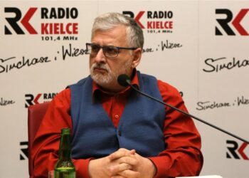 19.02.2017 Studio Polityczne Radia Kielce. Grigor Szaginian, PO / Karol Żak / Radio Kielce