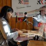 Maria Kowalczyk - dyrektor Zespołu Państwowych Szkół Plastycznych w Kielcach, Daniel Lenart - Radio Kielce / Robert Felczak / Radio Kielce