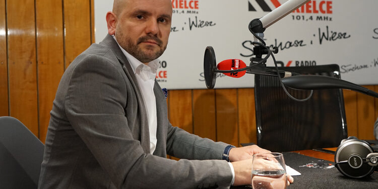 Mariusz Gosek, sekretarz generalny Solidarnej Polski / Robert Felczak / Radio Kielce