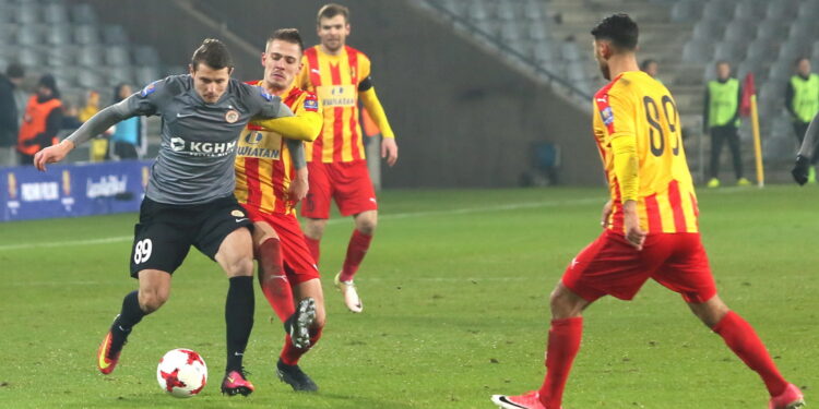 1/4 finału Pucharu Polski: Korona Kielce - Zagłębie Lubin / Marzena Mąkosa / Radio Kielce