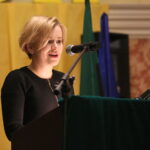 Uroczystości barbórkowe w Staszowie. Na zdjęciu: Anna Krupka - posłanka PiS / Marzena Mąkosa / Radio Kielce