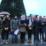 Choinka na Rynku kieleckim / Marzena Mąkosa / Radio Kielce